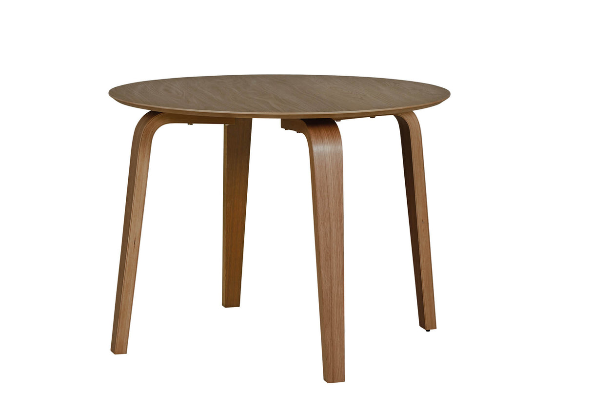 Addison Dining Table Round 1000 - Walnut