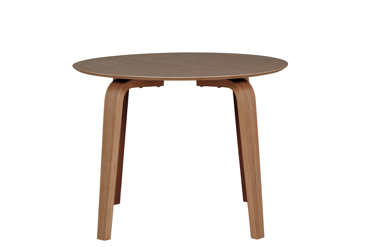 Addison Dining Table Round 1000 - Walnut