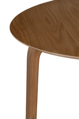 Addison Dining Table Round 1000 - Walnut