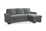 Alder Sofabed Grey Universal Corner - Ready2Go Furniture