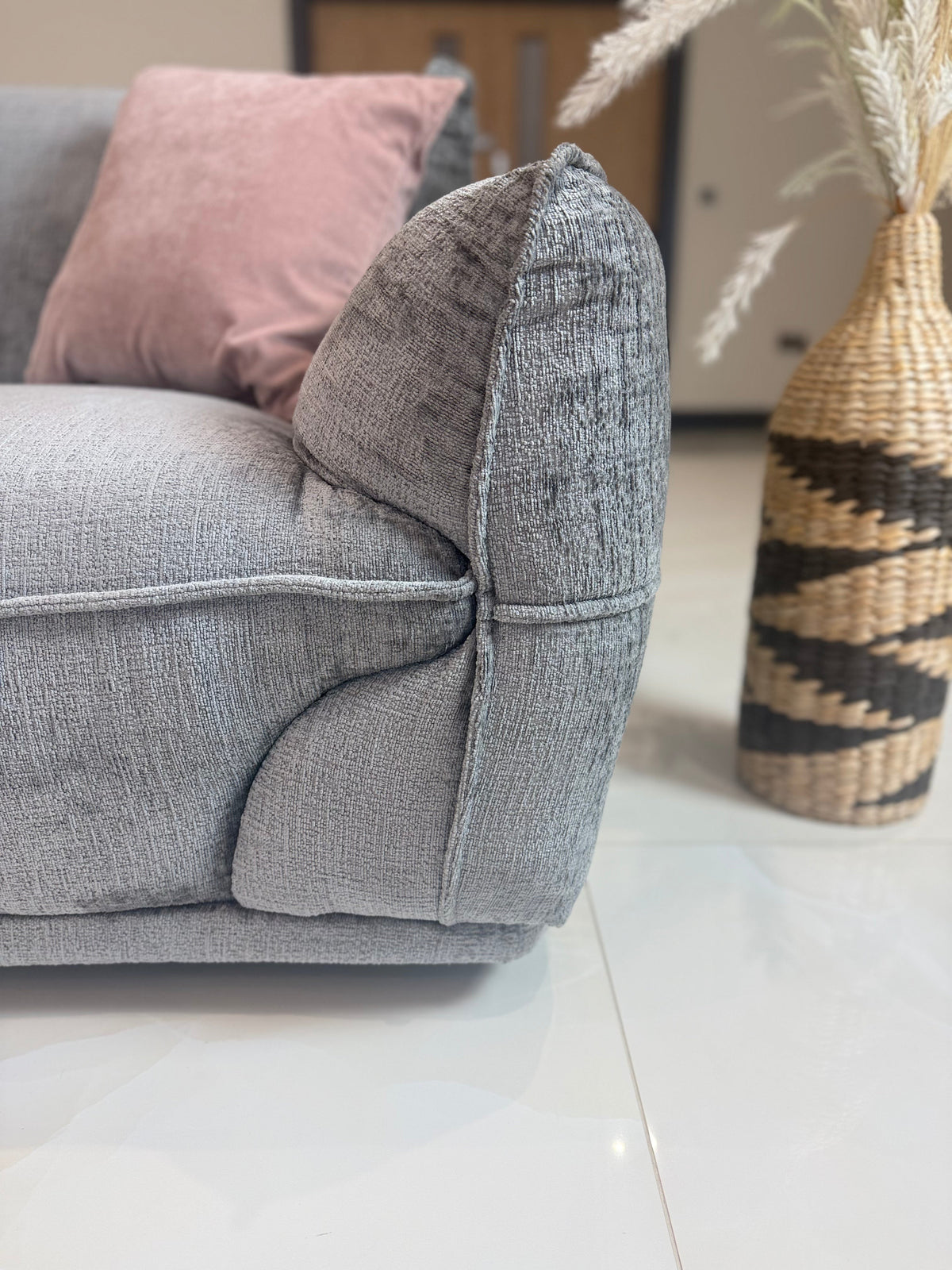 Angelo Sofa Grey 2 Seater