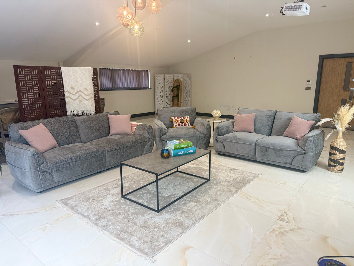 Angelo Sofa Grey 3+2 Set