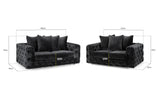 Kyoto 3 & 2 Seater Sofa Set – Elegant & Comfortable - Ready2GoFurniture