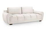 Azzuro Sofa Cream 3 Seater