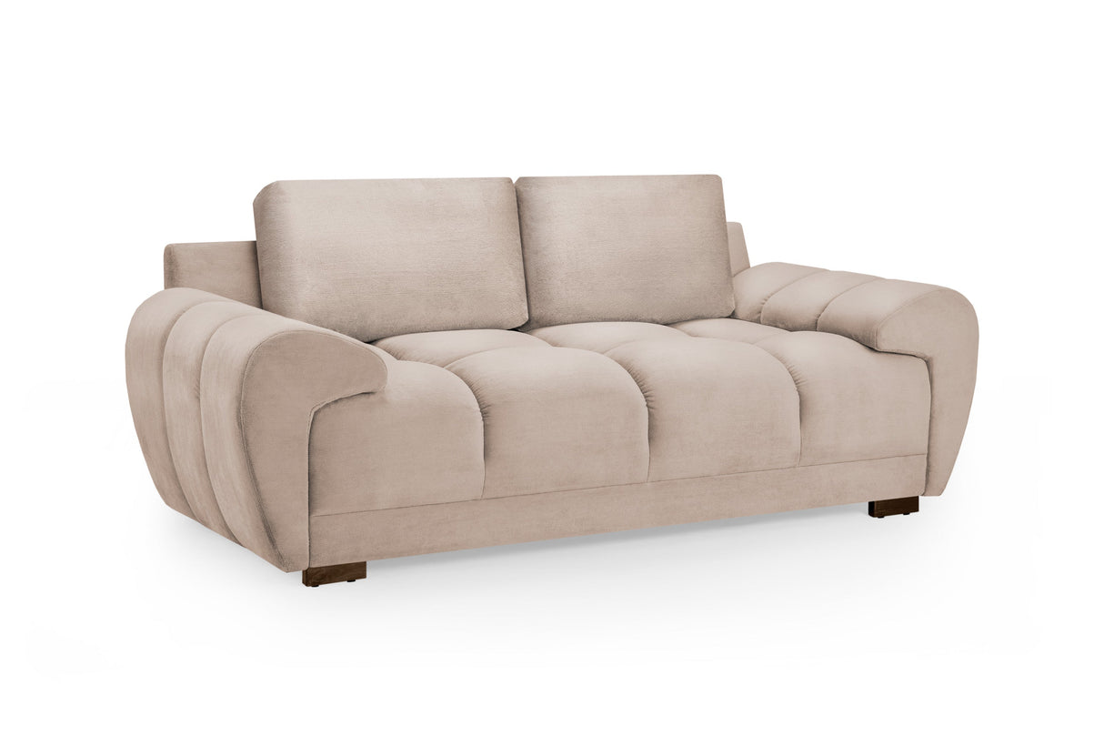Azzuro Sofa Mocha 2 Seater - Ready2Go Furniture