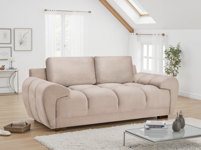 Azzuro Sofa Mocha 2 Seater - Ready2Go Furniture