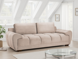 Azzuro Sofa Mocha 3 Seater - Ready2Go Furniture