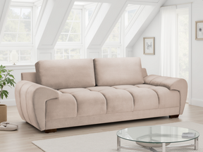 Azzuro Sofa Mocha 3 Seater - Ready2Go Furniture