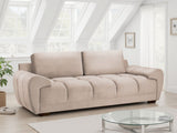Azzuro Sofa Mocha 3 Seater