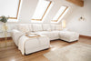 Azzuro Sofa Cream U Shape Corner