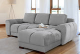 Azzuro Sofabed Grey Universal Corner - Ready2Go Furniture