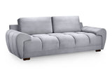 Azzuro Sofa Grey 3 Seater - Ready2Go Furniture