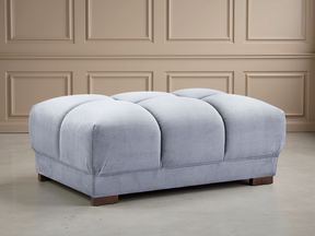 Azzuro Sofa Grey Footstool - Ready2Go Furniture
