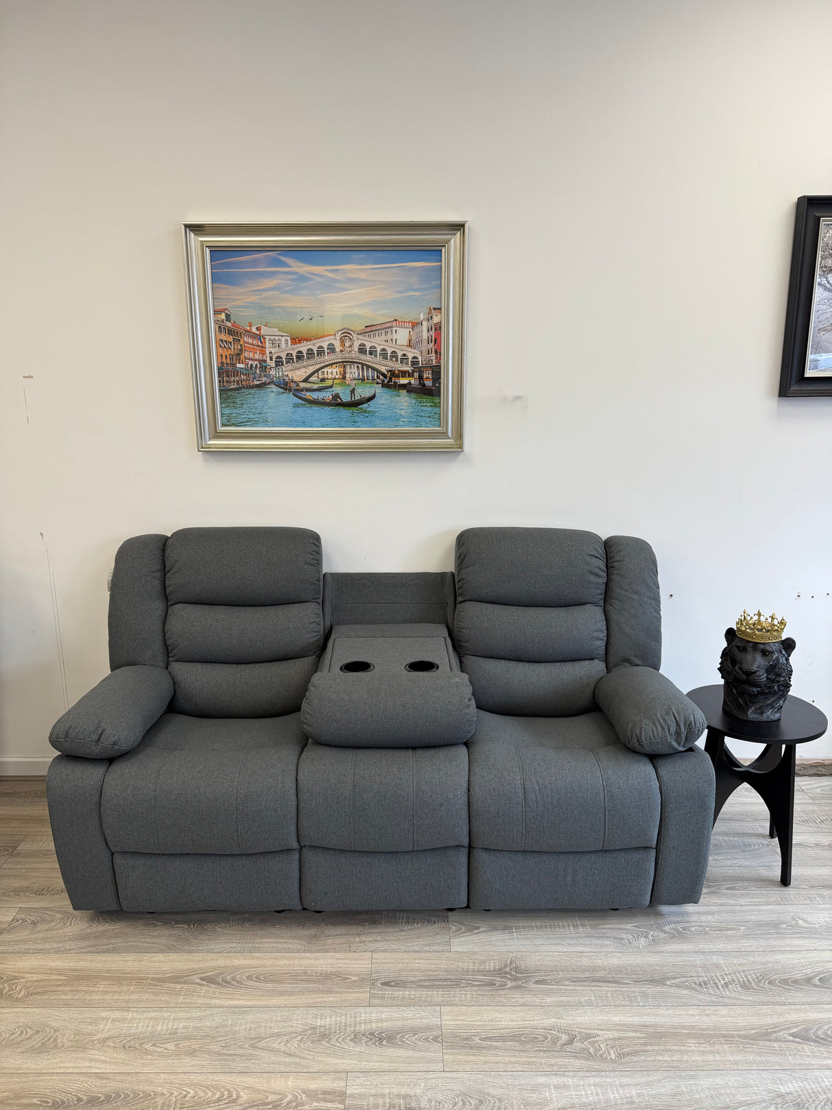 Sorrento 3-Seater Fabric Recliner Sofa