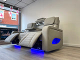 Hermes 3+2 Electric Recliner Sofa Set with LED Lights & Wireless Charging