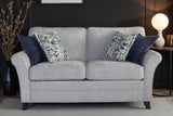 Pippa 2 Seater Fixed Silver (Nett)