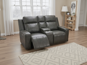 Barcelona Electric Recliner Sofa Grey 2 Seater - Ready2Go Furniture