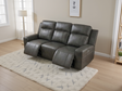 Barcelona Electric Recliner Sofa Grey 3 Seater - Ready2Go Furniture