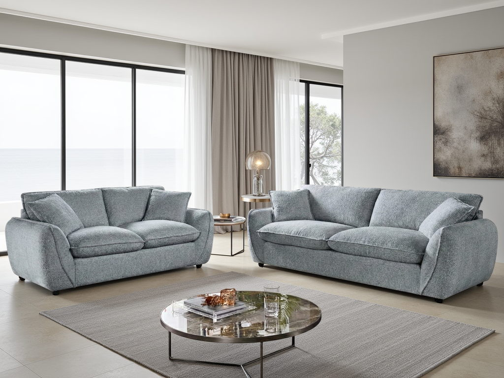 Berlin Sofa Grey 3+2 Set