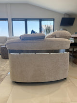 Bicester Electric Recliner Sofa Beige Large Corner - Ready2Go Furniture