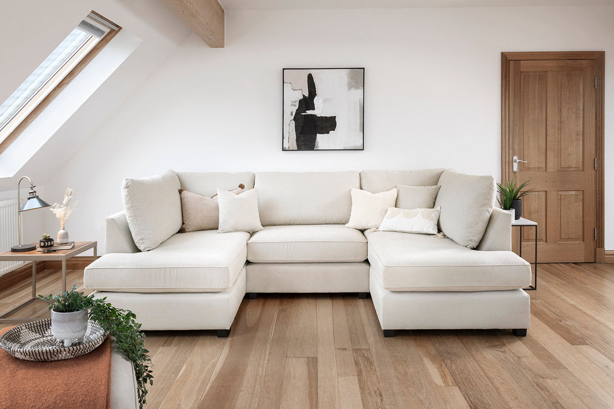 Pisa U Shape Corner Sofa – Luxurious & Comfortable Seating - Ready2GoFurniture 