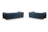 Busan Chesterfield 3 & 2 Seater Sofa Set – Elegant & Comfortable - Ready2GoFurniture 
