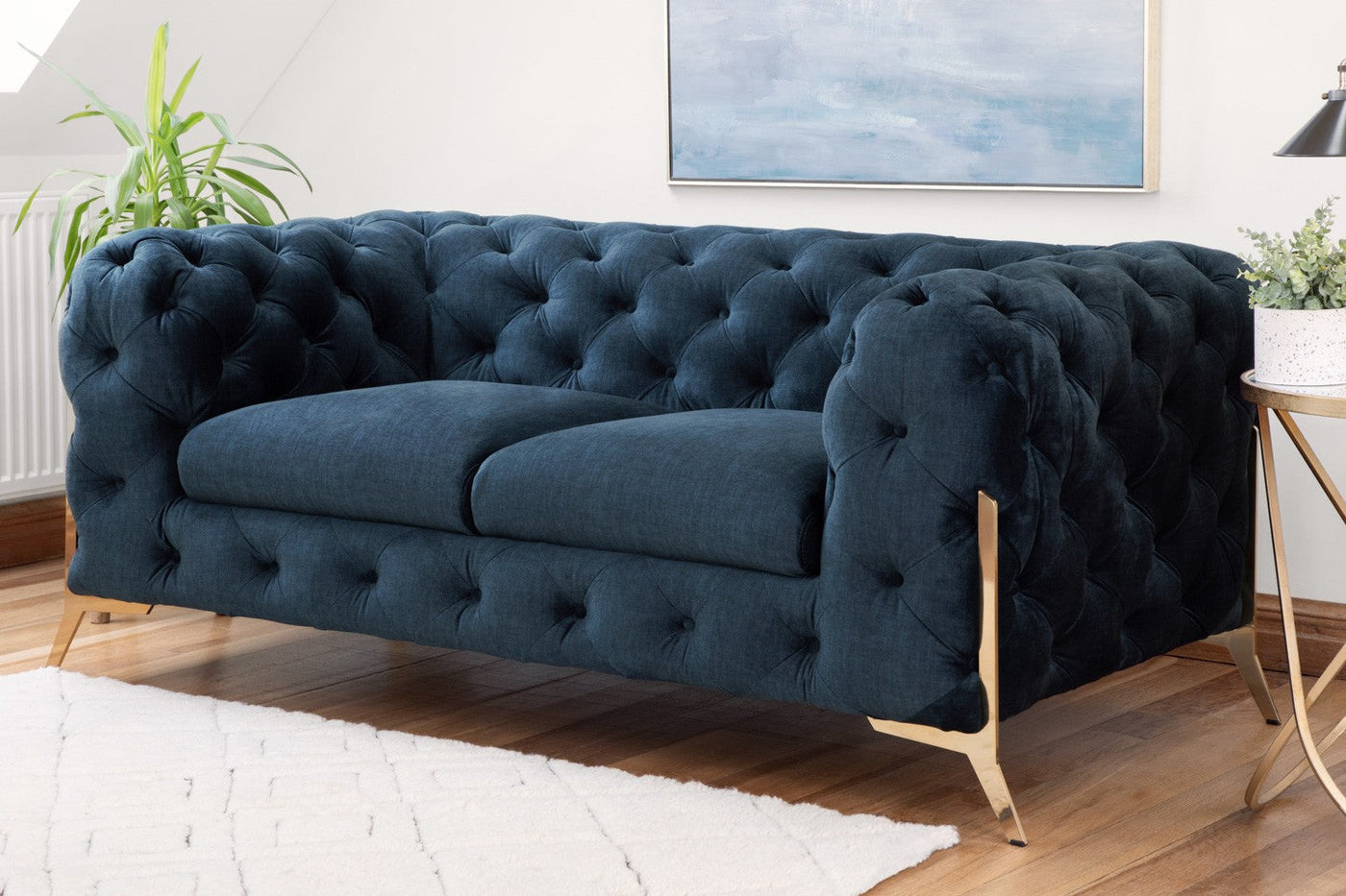 Busan Chesterfield 2 Seater Sofa – Classic Elegance & Comfort - Ready2GoFurniture 