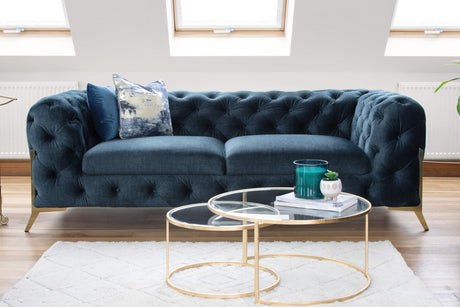 Busan Chesterfield 3 Seater Sofa – Timeless Elegance & Comfort - Ready2GoFurniture 