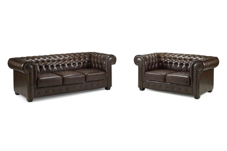 Palermo 3 & 2 Seater Chesterfield Sofa Set – Timeless Elegance - Ready2GoFurniture 