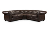 Palermo Large Corner Sofa – Timeless Chesterfield Elegance - Ready2GoFurniture 