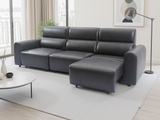 Conway Electric Sofa Black 3 Seater