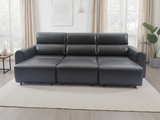 Conway Electric Sofa Black 3 Seater