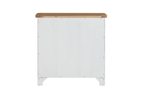 Cashmere Wooden 2 Door Small Sideboard with Oak Top