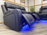 Monaco Tech Recliner 3+2  Set Aire Leather