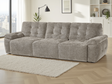 Dallas Electric Sofabed Mushroom 3 Seater - Ready2Go Furniture