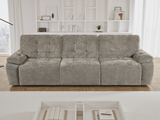 Dallas Electric Sofabed Mushroom 3 Seater - Ready2Go Furniture
