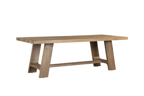 Oak Rectangular Extra Large Dining Table 230cm