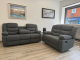 Sorrento 3+2 Seater Fabric Recliner Sofa Set