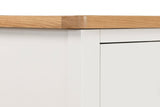 Cashmere Wooden 6 Drawer Dressing Chest with Oak Top