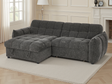 Florida Sofabed Grey Universal Corner - Ready2Go Furniture
