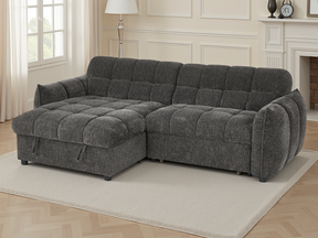 Florida Sofabed Grey Universal Corner - Ready2Go Furniture