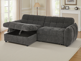 Florida Sofabed Grey Universal Corner - Ready2Go Furniture