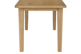 Marsden Dining Table Extending 1600 2000 Natural Oak (Nett)