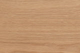 Cashmere Wooden 2 Drawer Coffee Table Oak Top with Shelf