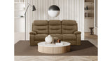 Gabrielle Tawny 3 Seater Sofa - Brown