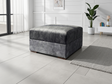 Serena Sofa Black Footstool - Ready2Go Furniture