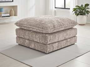 Solaya Sofa Beige Footstool - Ready2Go Furniture