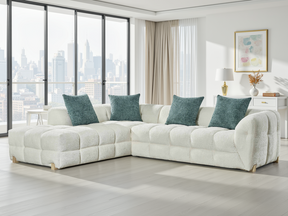 Genoa Sofa Beige Left Hand - Ready2Go Furniture