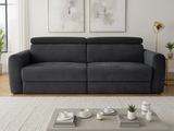 Dakota Electric Sofabed Black 3 Seater - Ready2Go Furniture