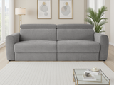 Dakota Electric Sofabed Grey 3 Seater - Ready2Go Furniture